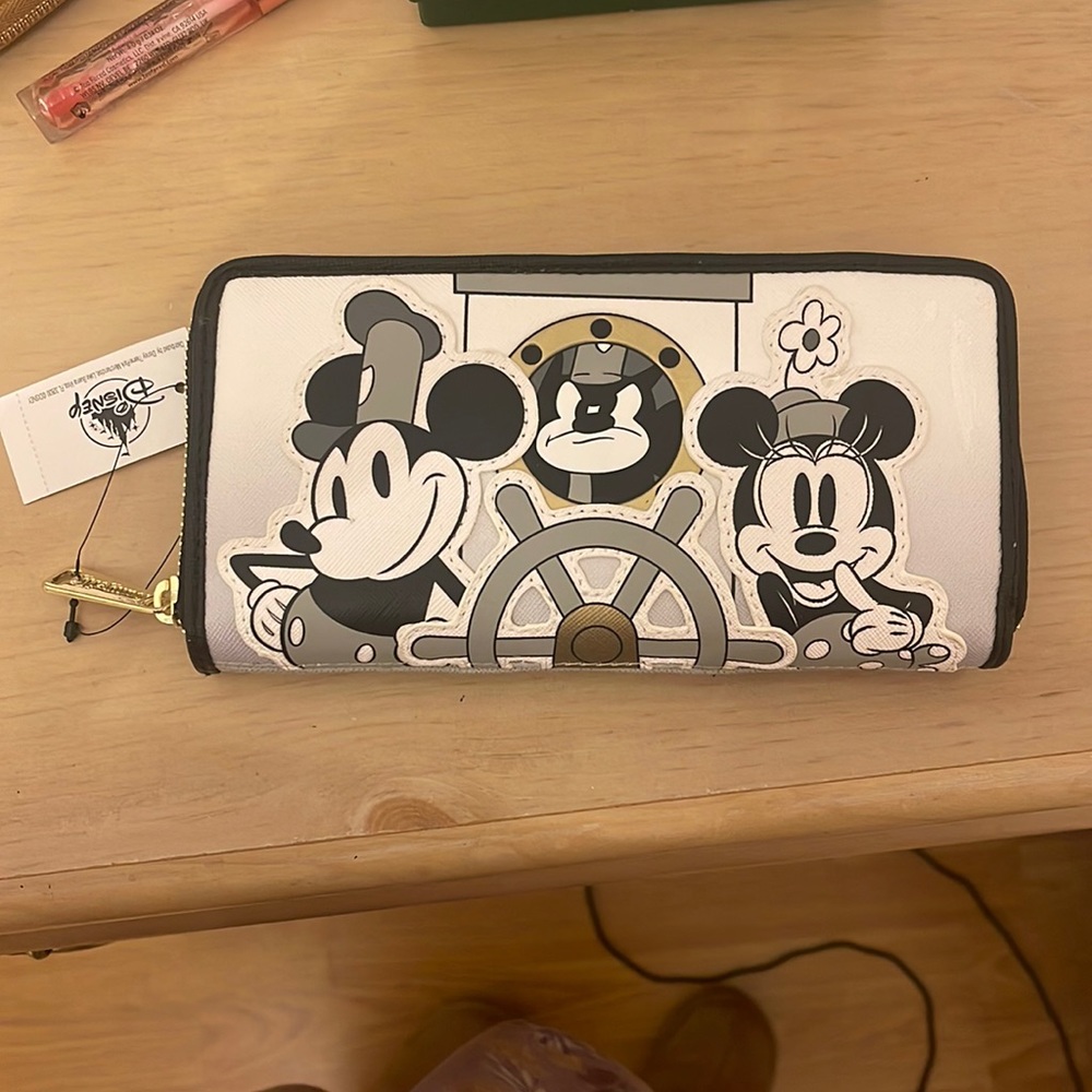 Steamboat Willie Loungefly Wallet 2022 SOLD OUT NWT